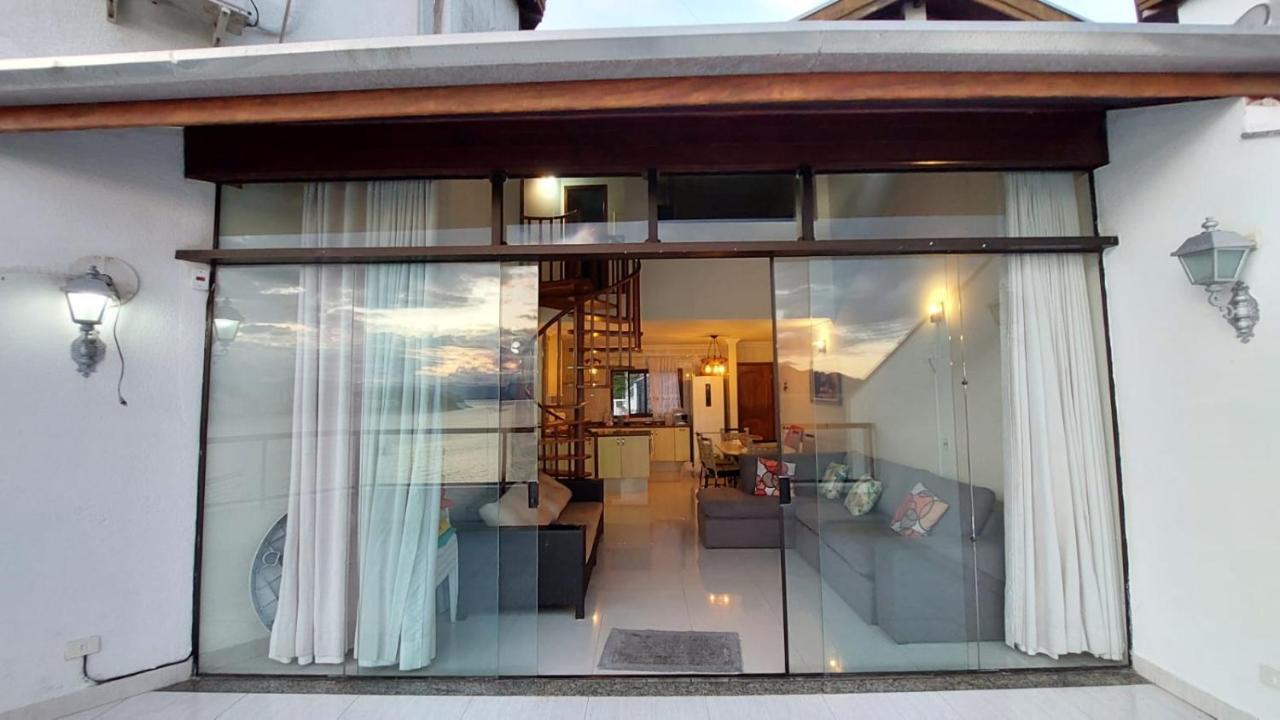 Linda Cobertura Duplex, Pe Na Areia,Vista Linda. Lejlighed Caraguatatuba Eksteriør billede